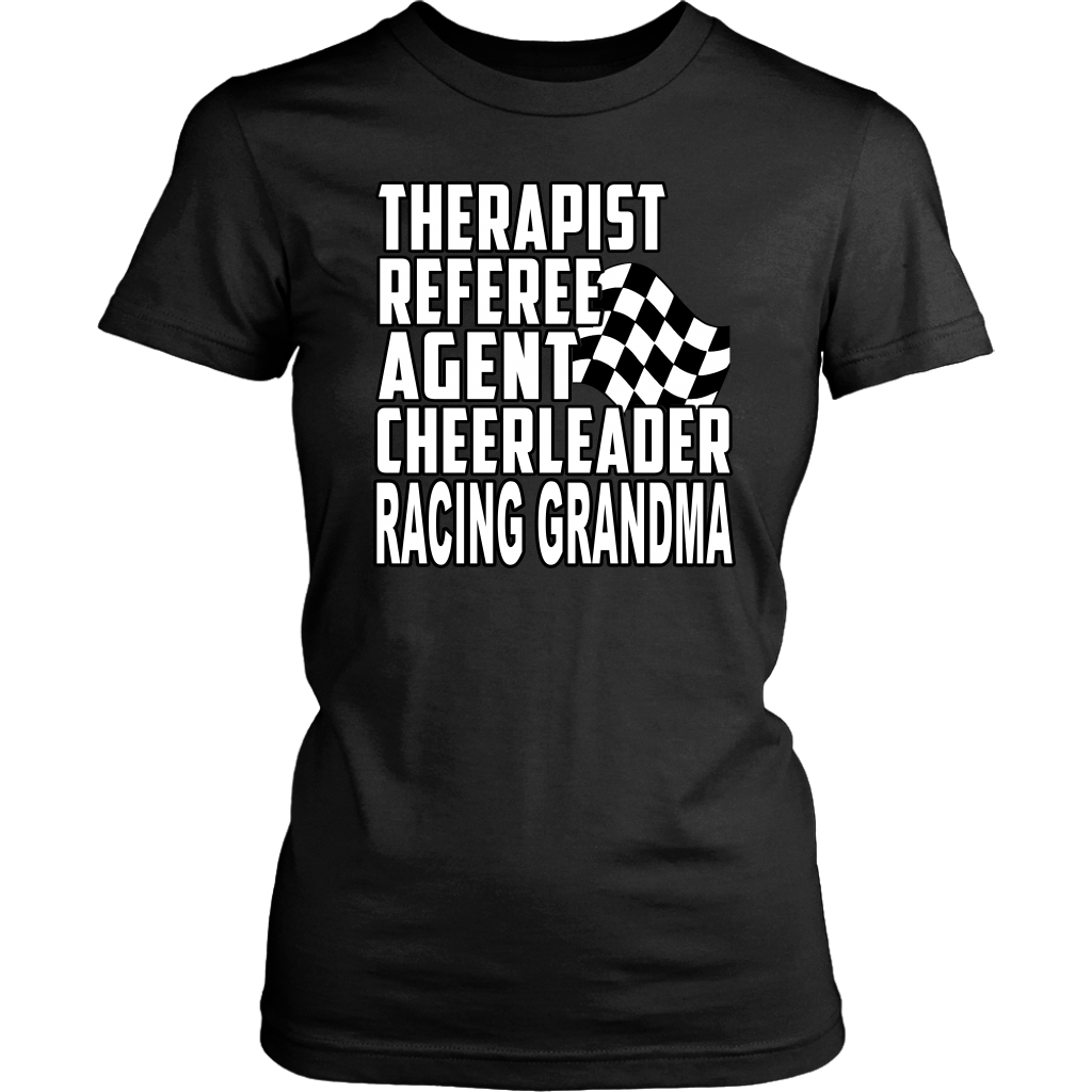 racing grandma t-shirts