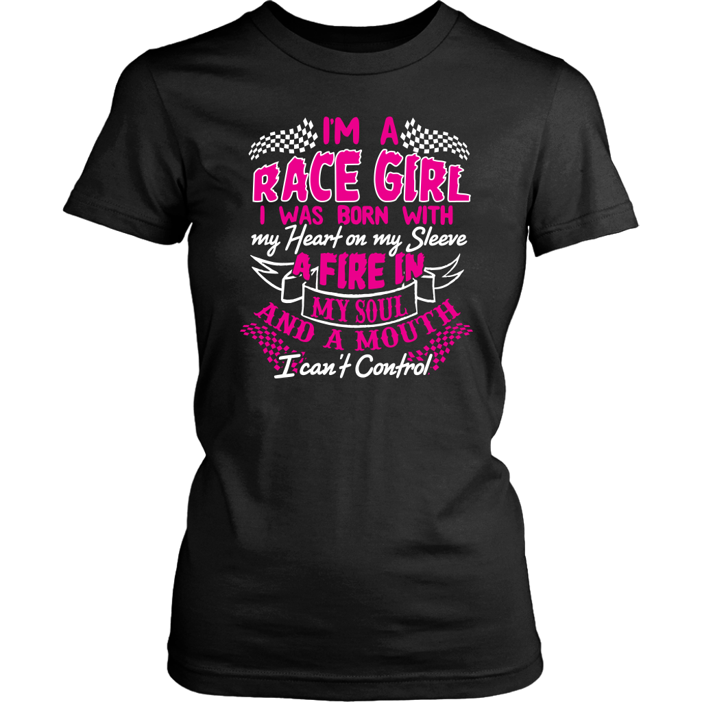 racing girl t-shirts