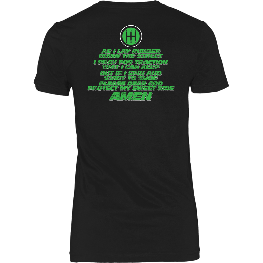 racing prayer t-shirt