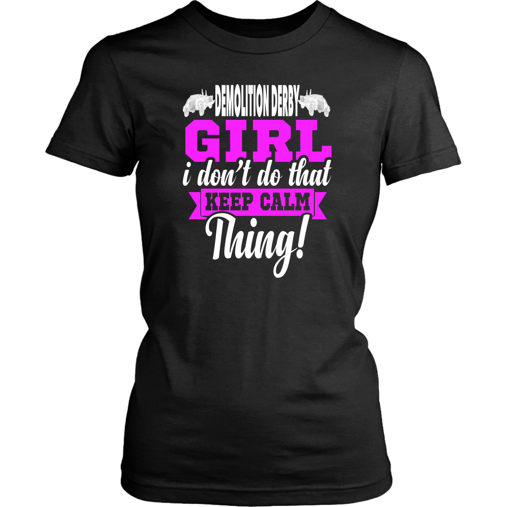 Demolition Derby Girl T-Shirts