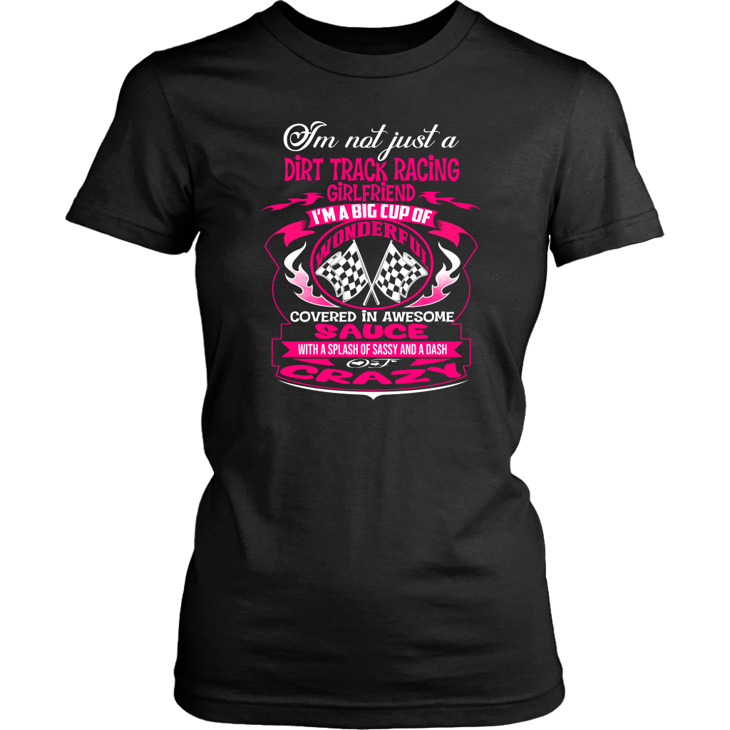 dirt track racing girlfriend t-shirts