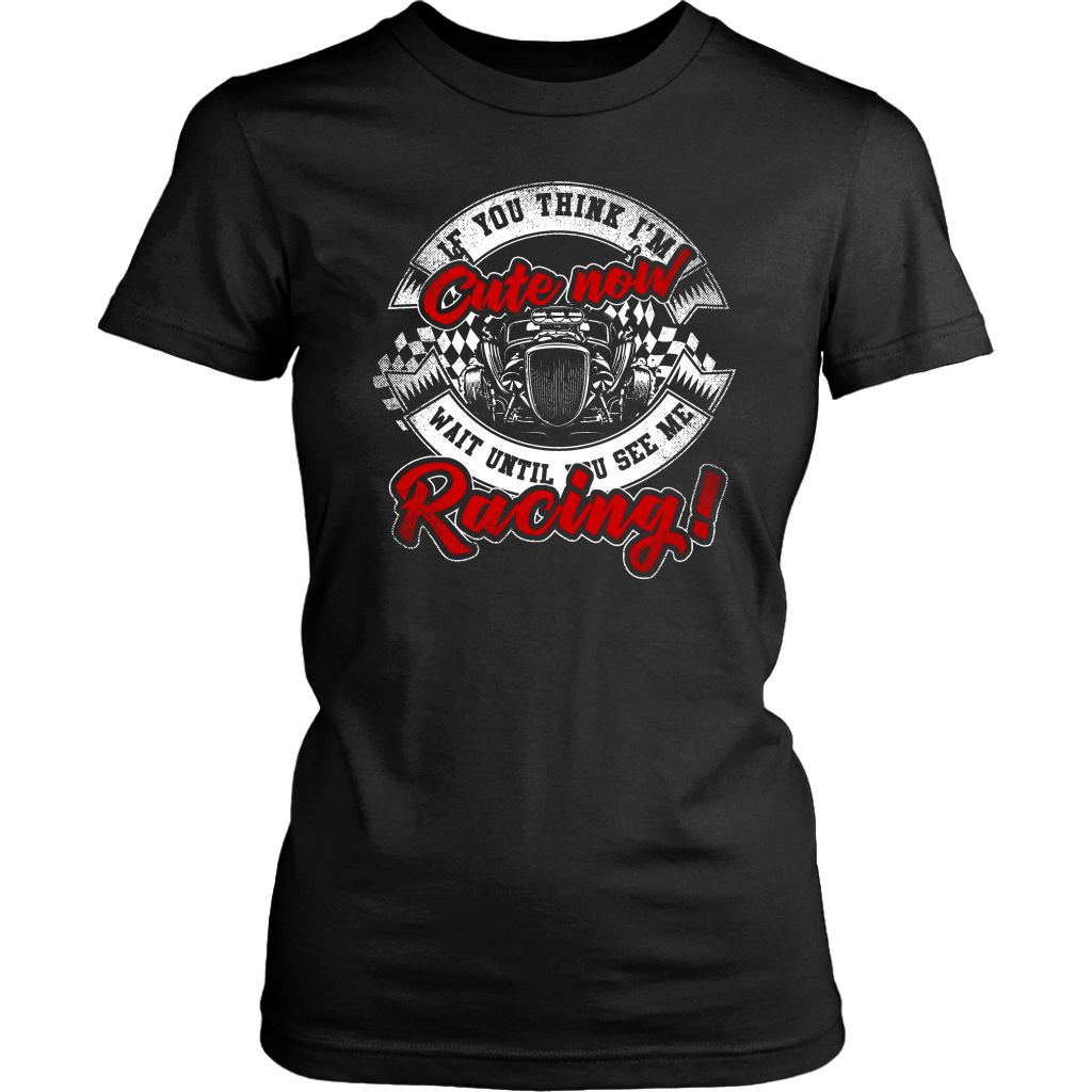 racing girl t-shirts