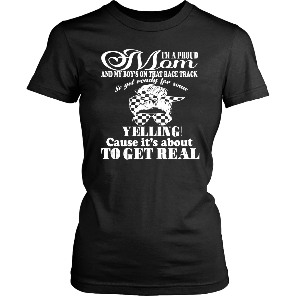 racing mom t-shirts
