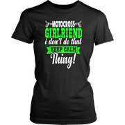 motocross girlfriend t-shirts