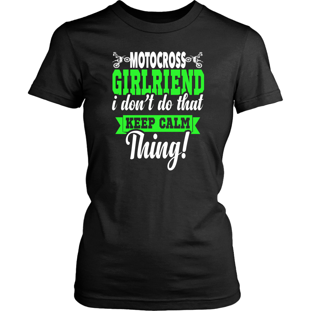 motocross girlfriend t-shirts