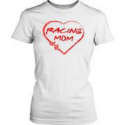 Racing Mom Heart T-Shirts