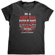 demolition derby mom t-shirts
