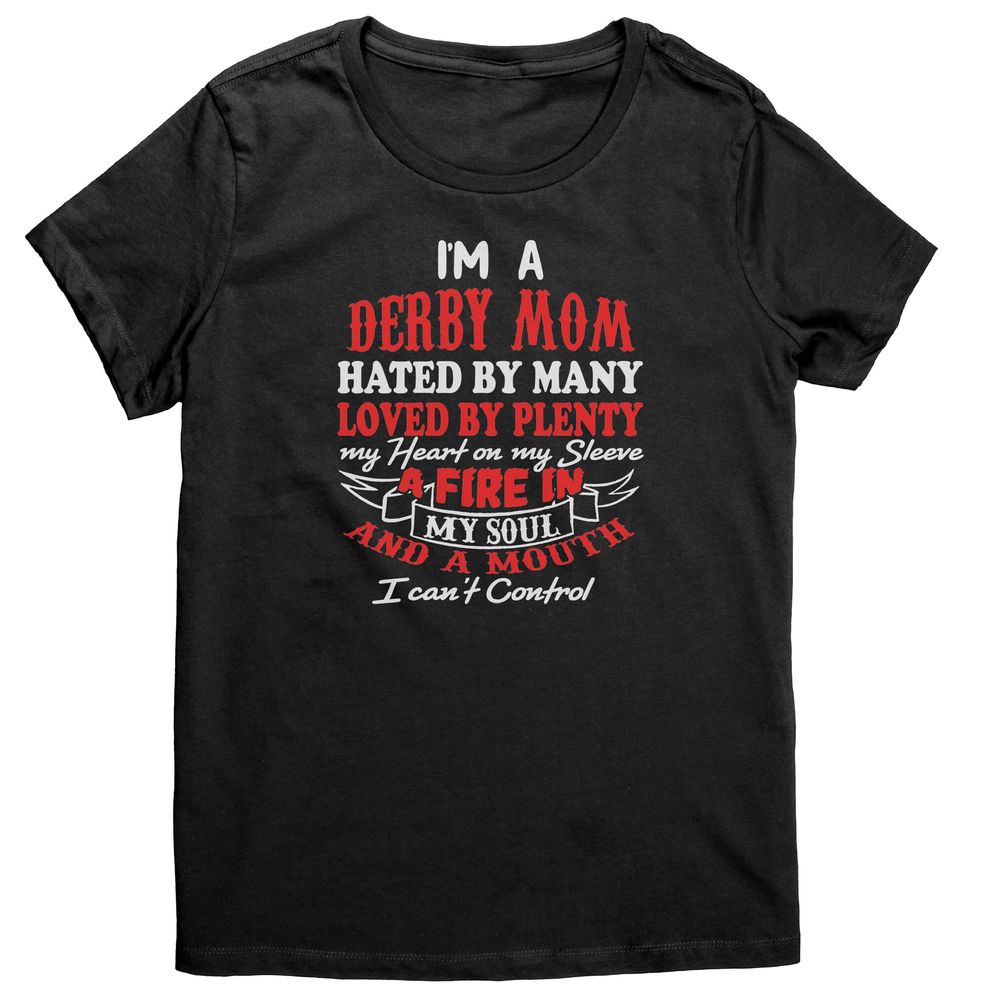 demolition derby mom t-shirts