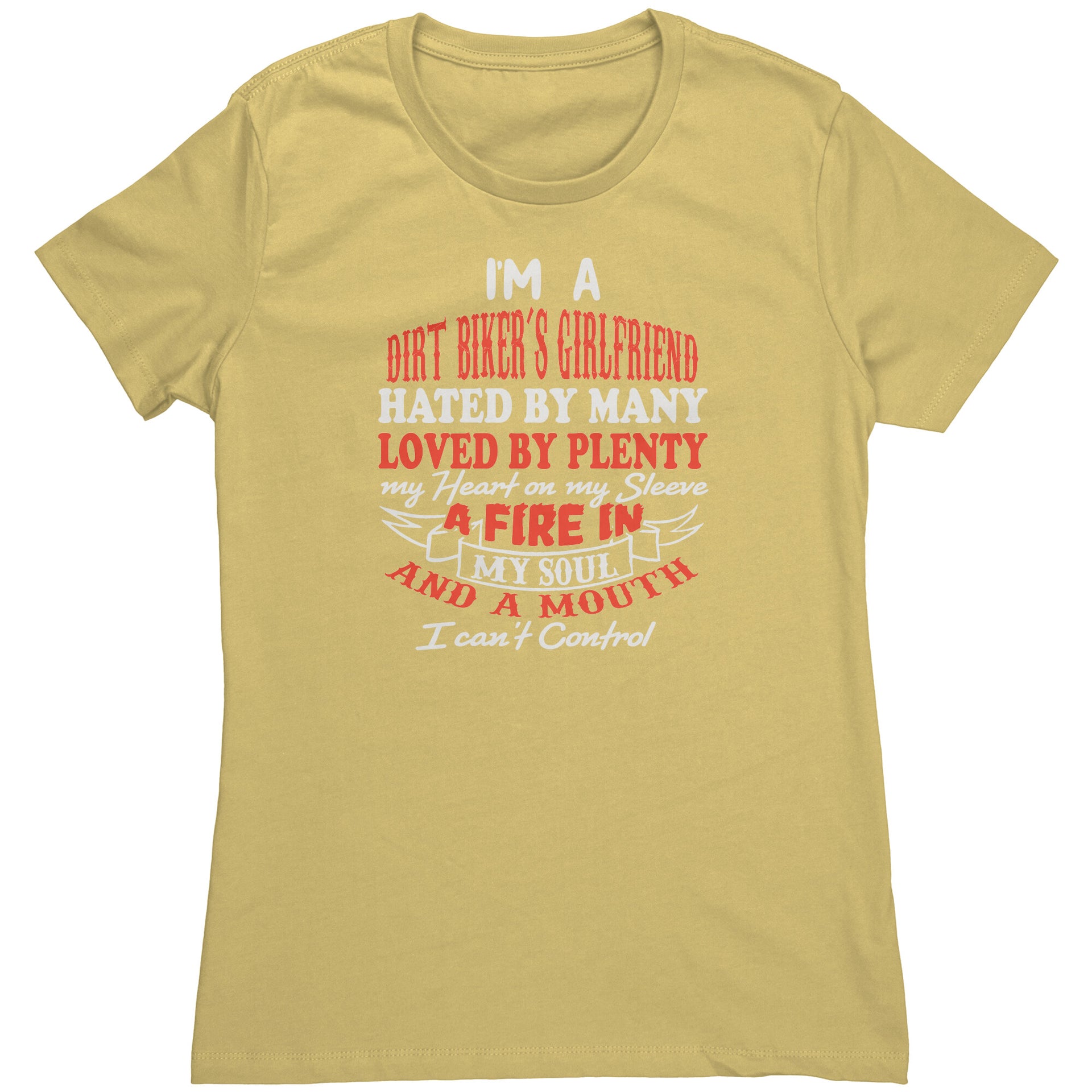 Dirt Biker's Girlfriend t-shirts