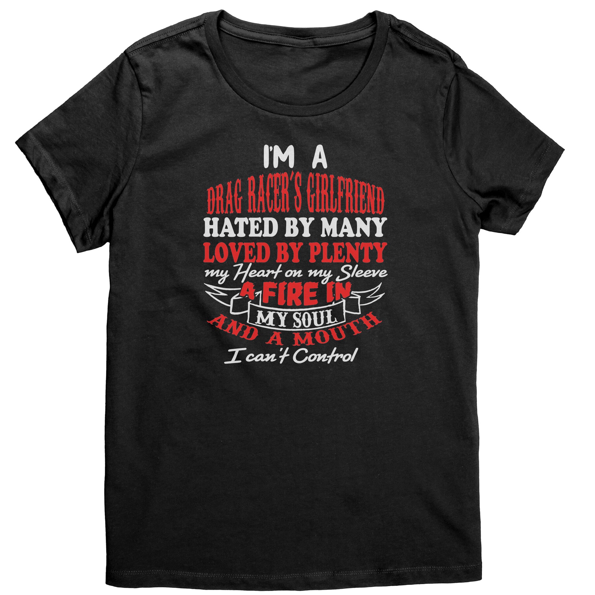 drag racing girlfriend t-shirts