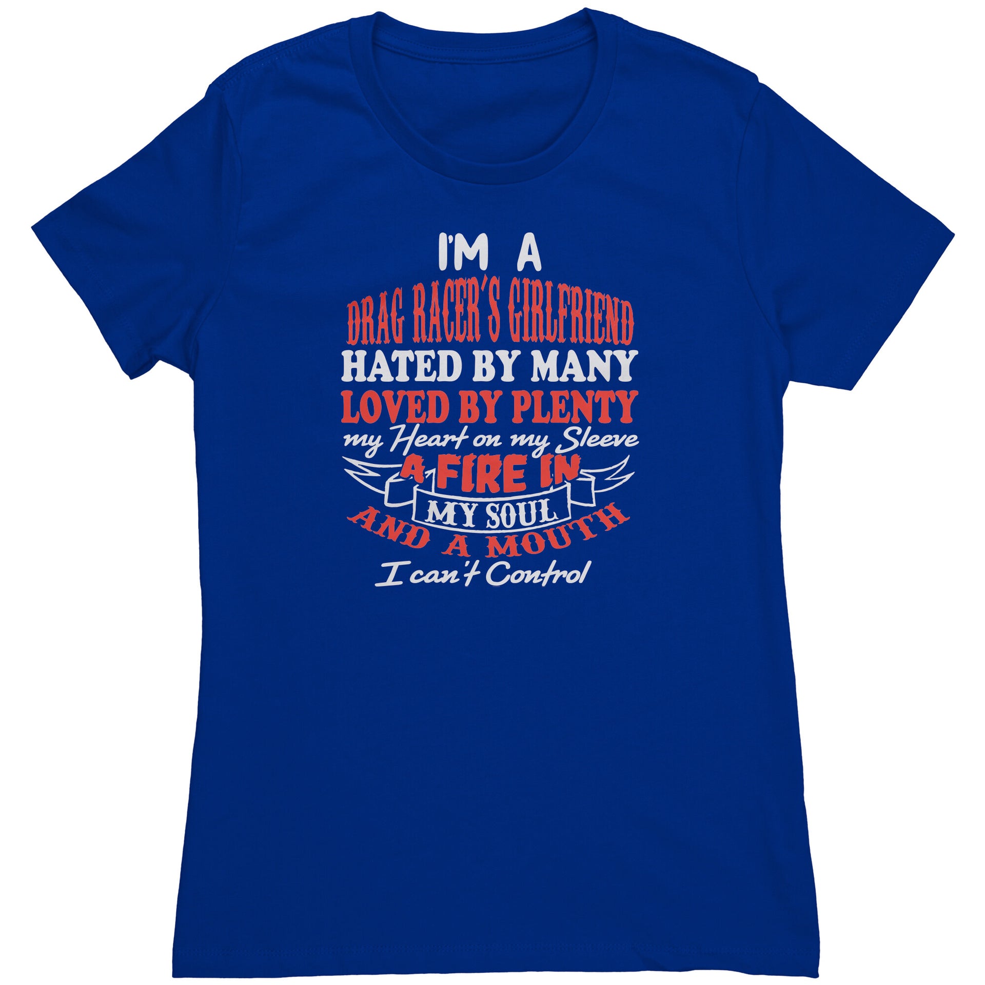 drag racing girlfriend t-shirts
