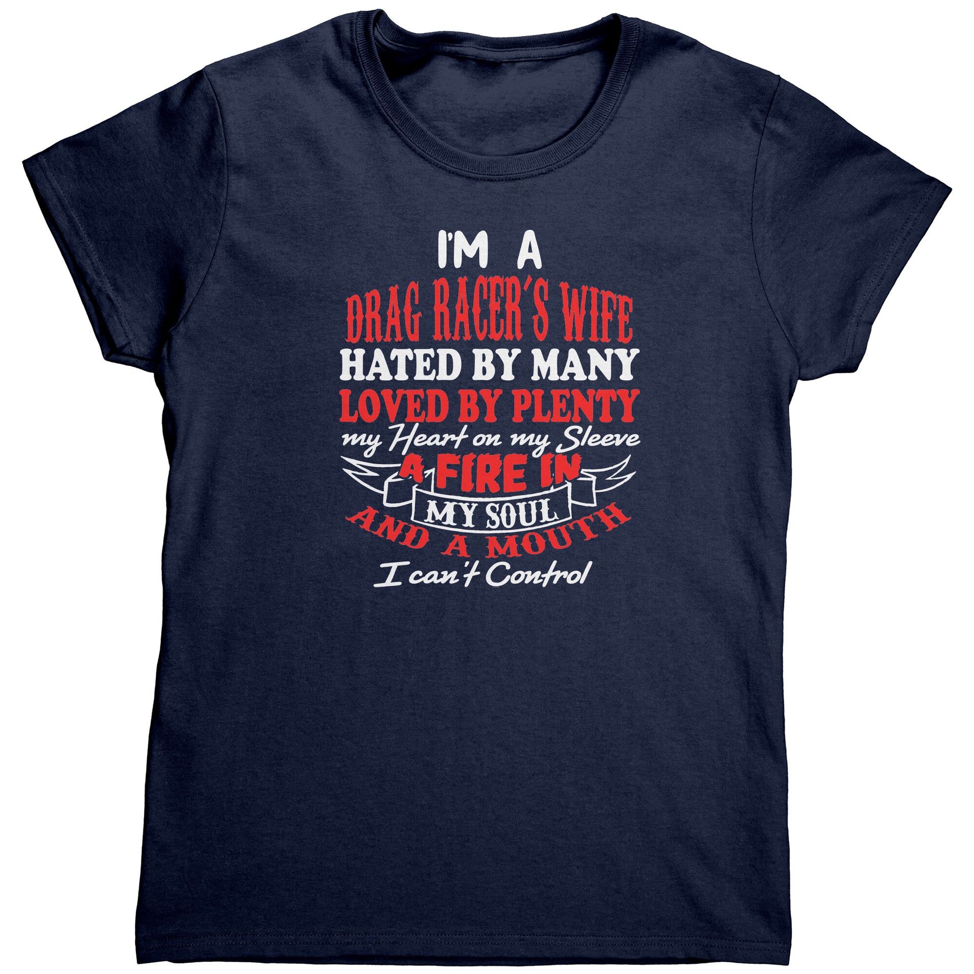 drag racing wife t-shirts