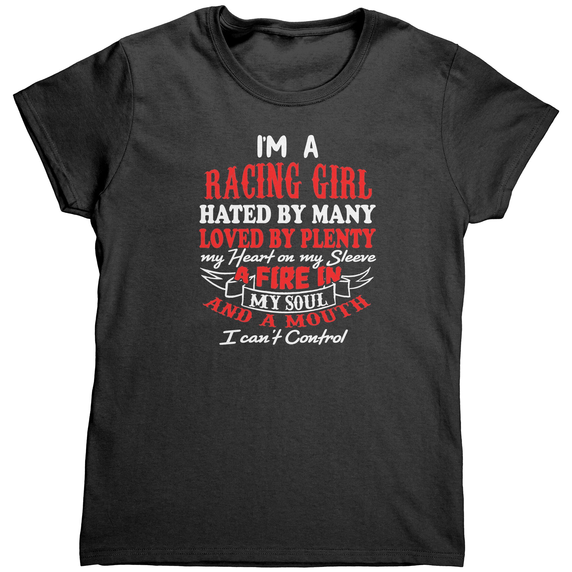 racing girl t-shirts