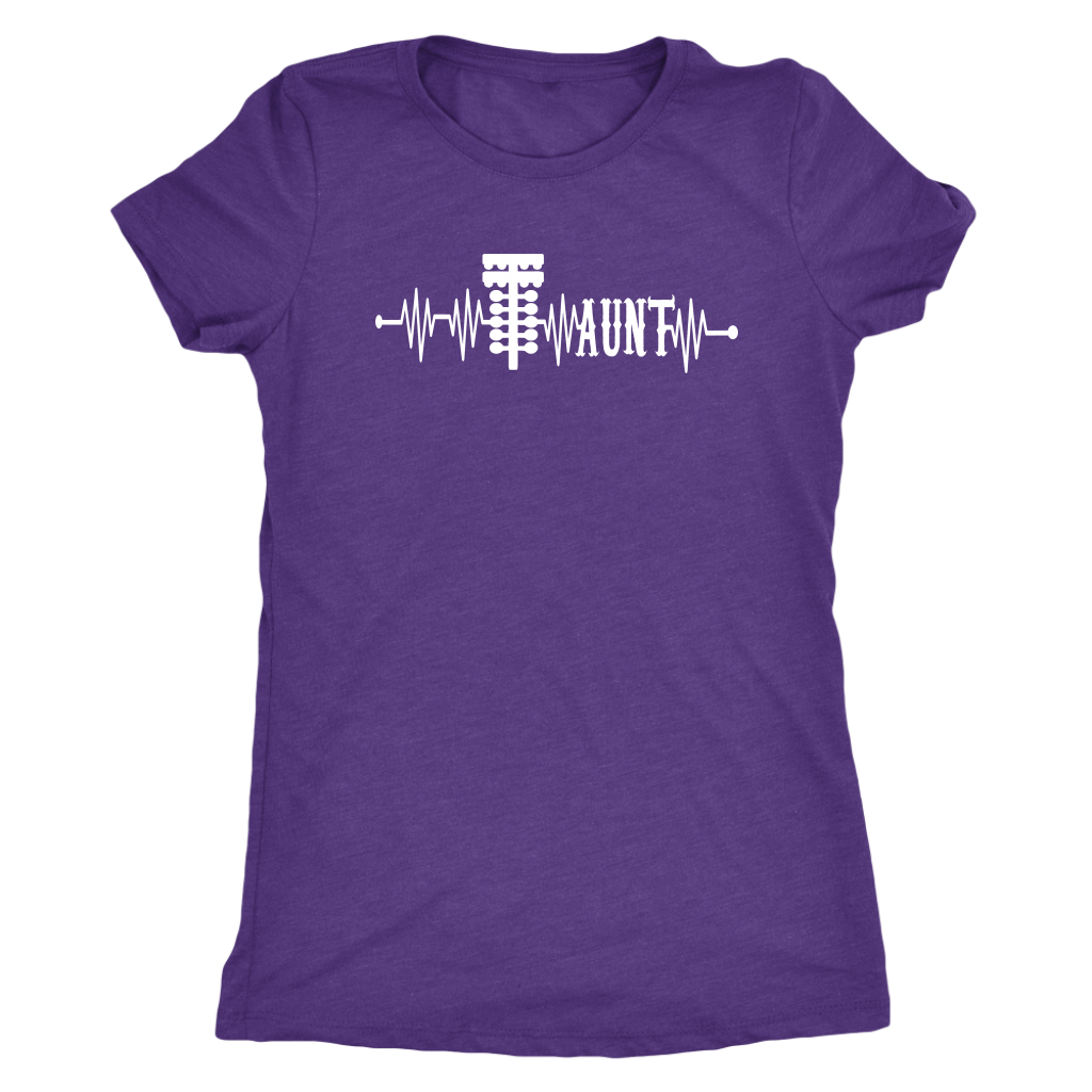 Drag racing aunt t-shirts