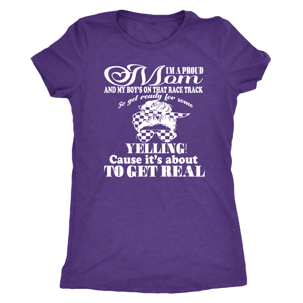 racing mom t-shirts