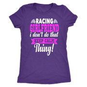 racing girlfriend t-shirts