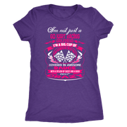 go kart racing girlfriend t-shirts