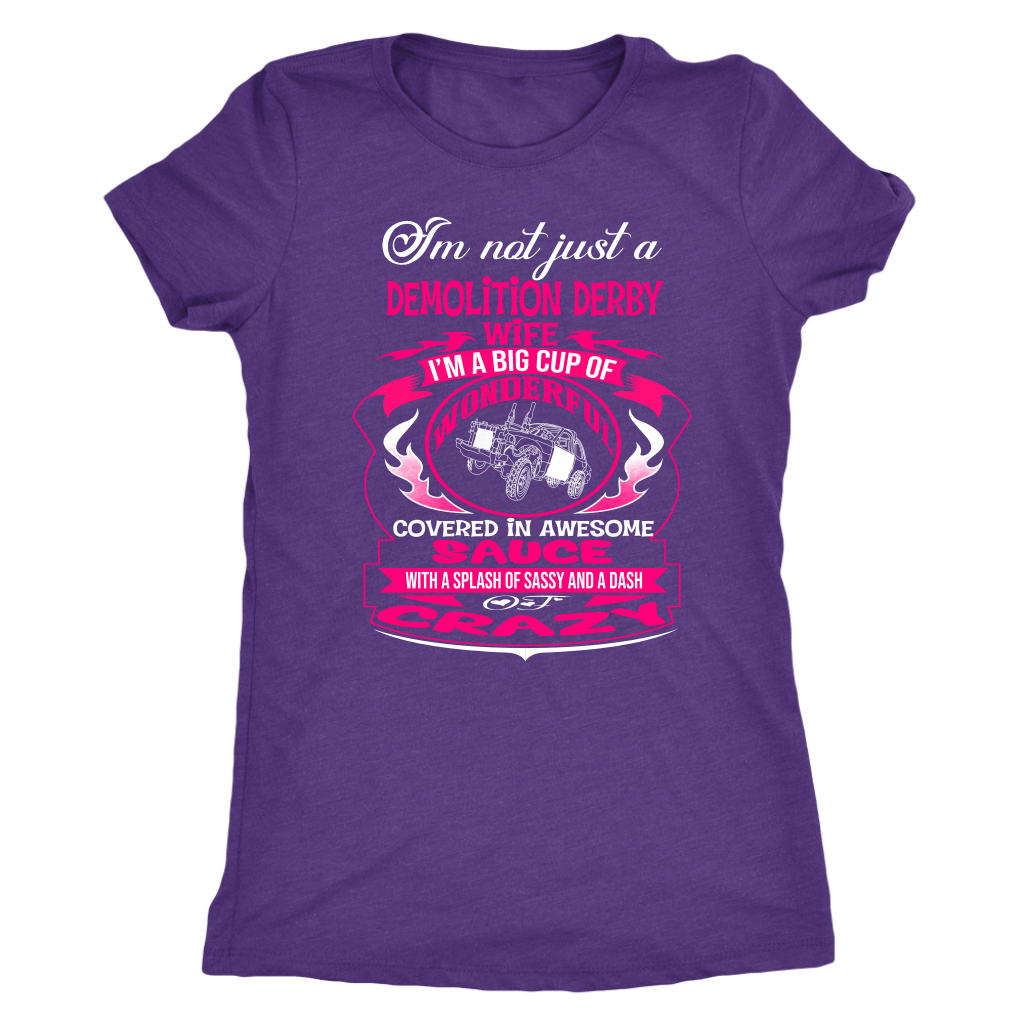 demolition derby wife t-Shirts