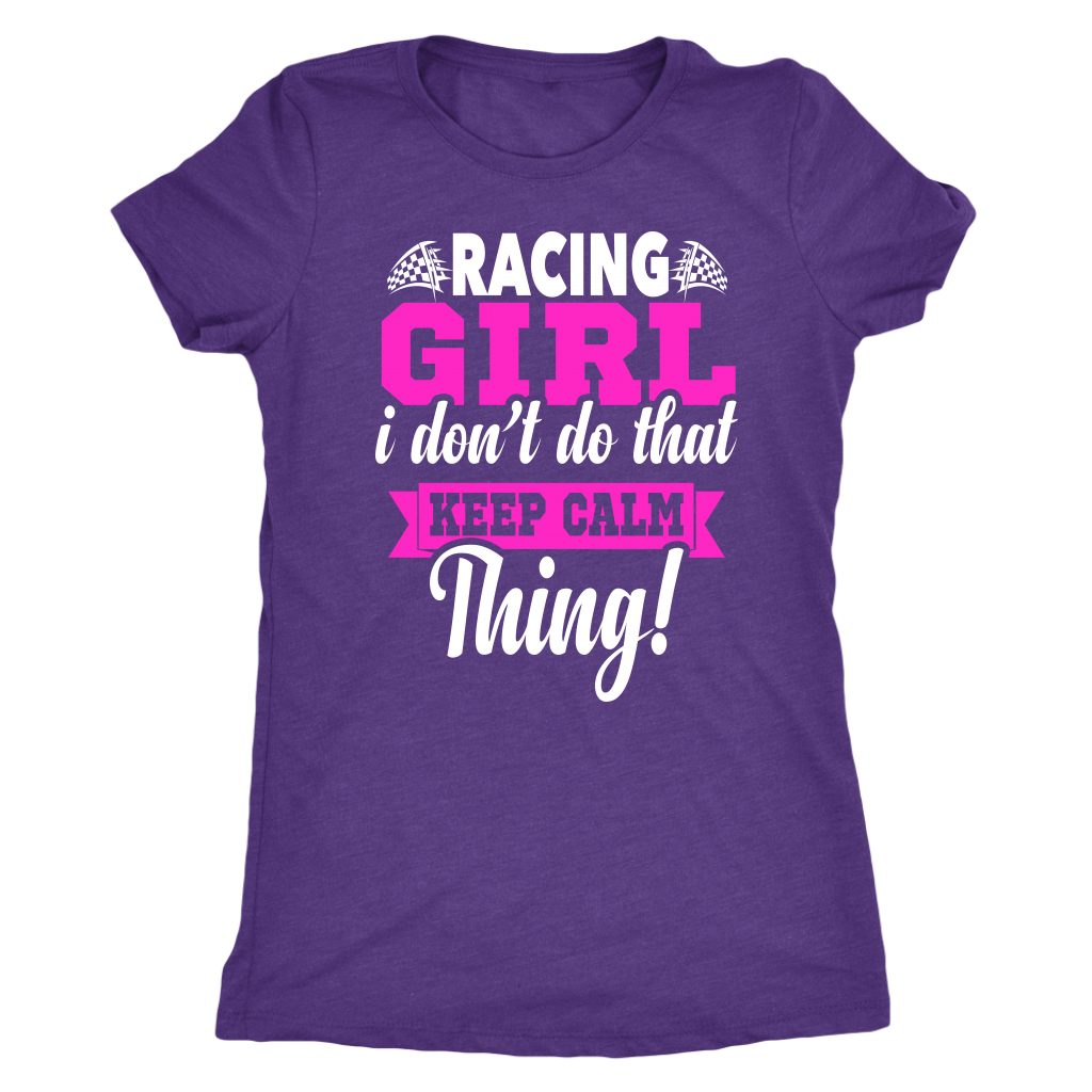 racing girl t-shirts