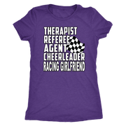 racing girlfriend t-shirts