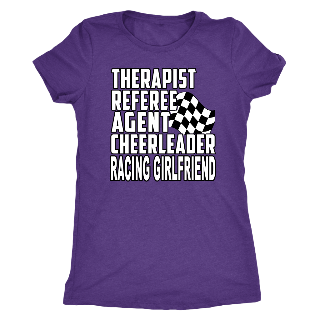 racing girlfriend t-shirts