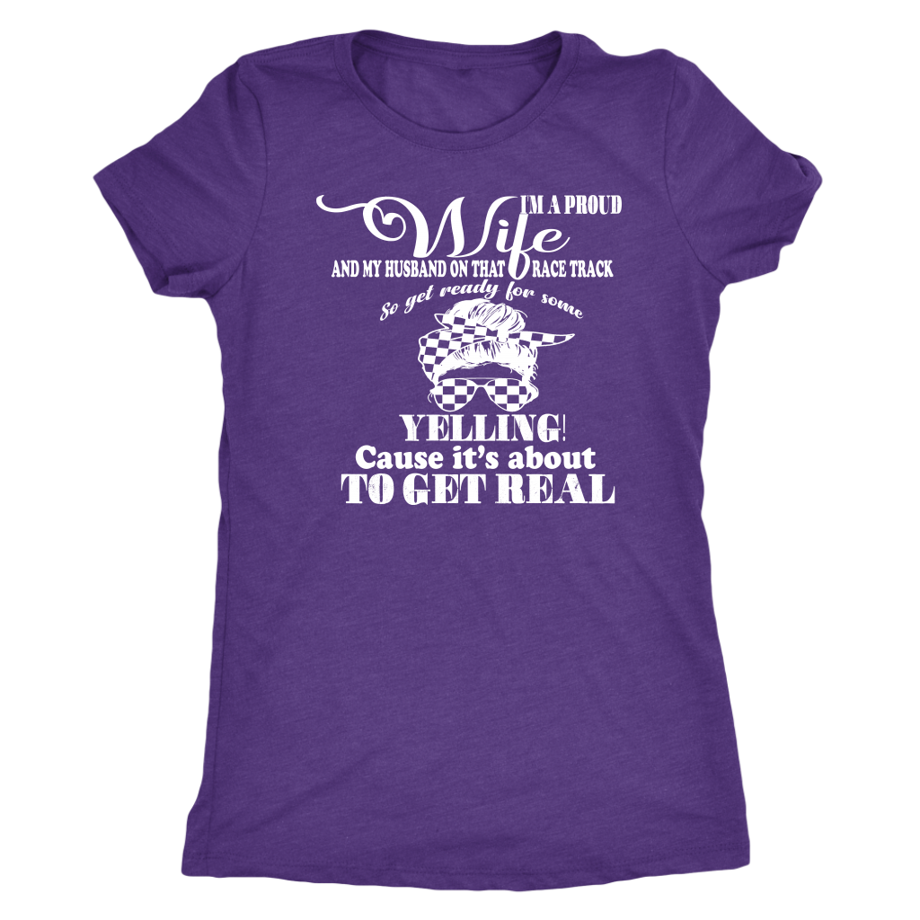 racing wife t-shirts
