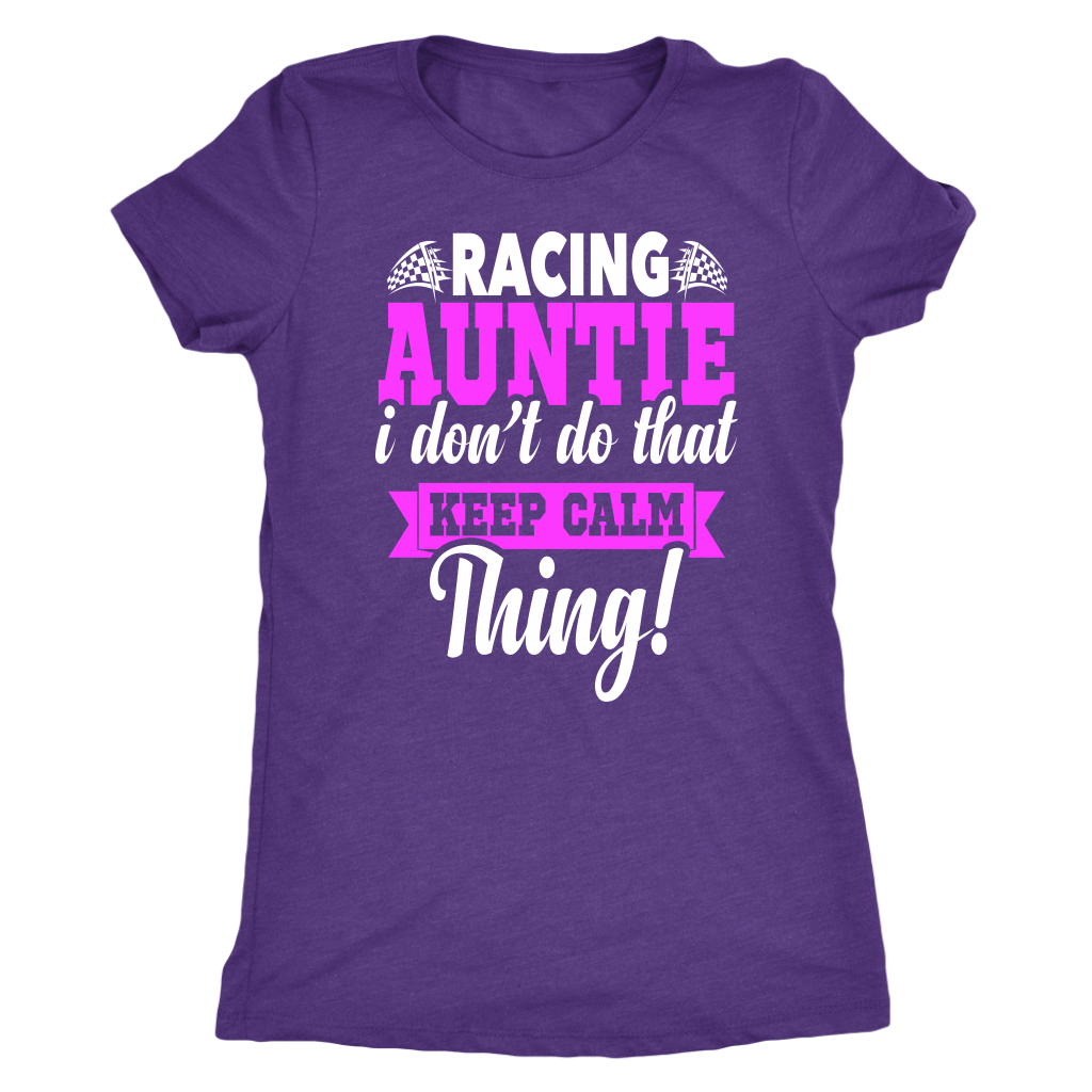 racing auntie t-shirts