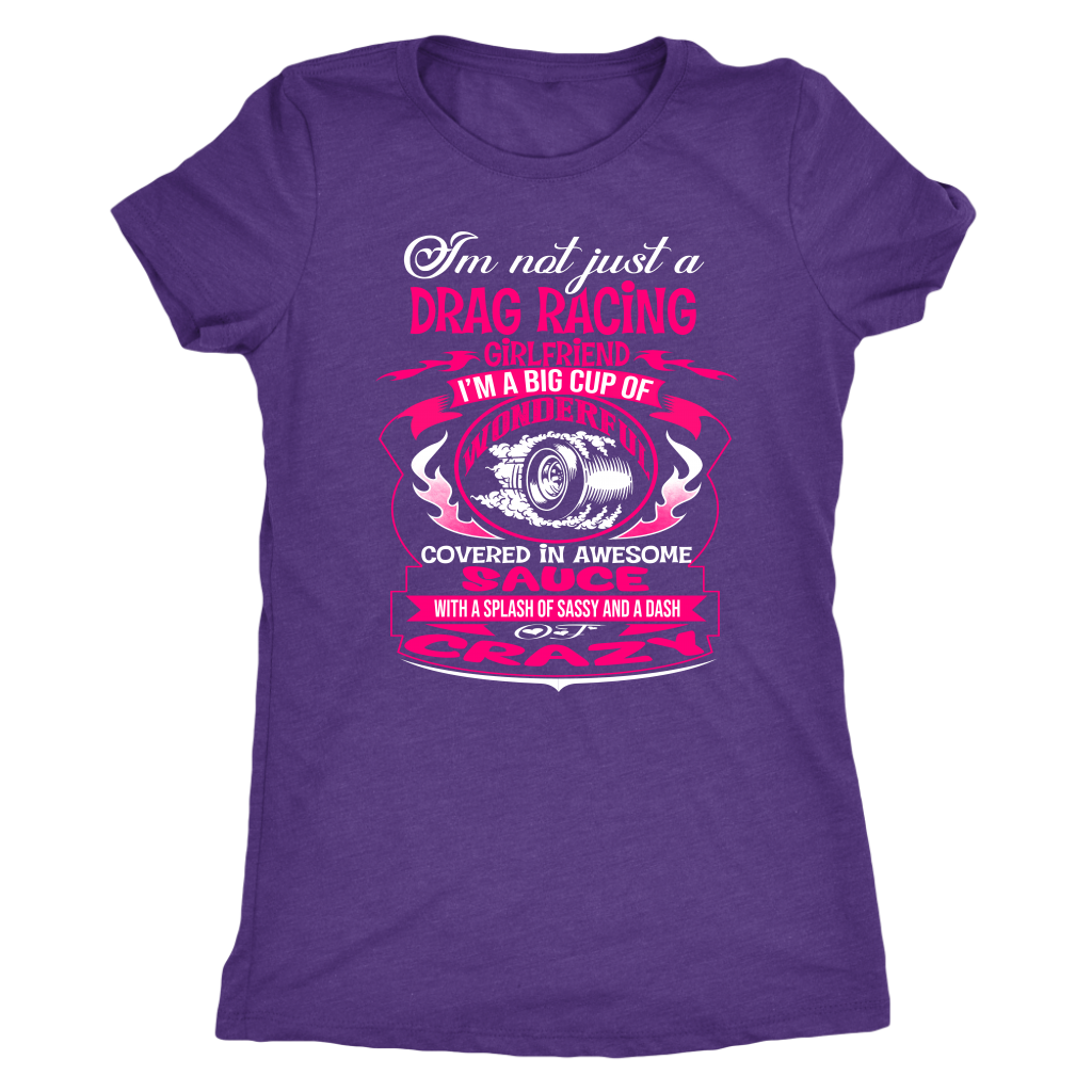 drag racing girlfriend t-shirts