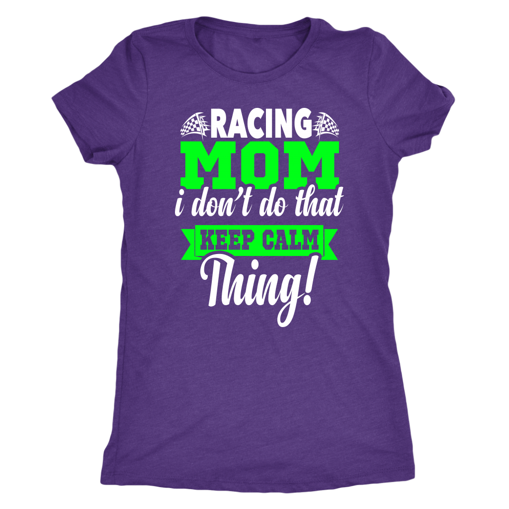 racing mom t-shirts