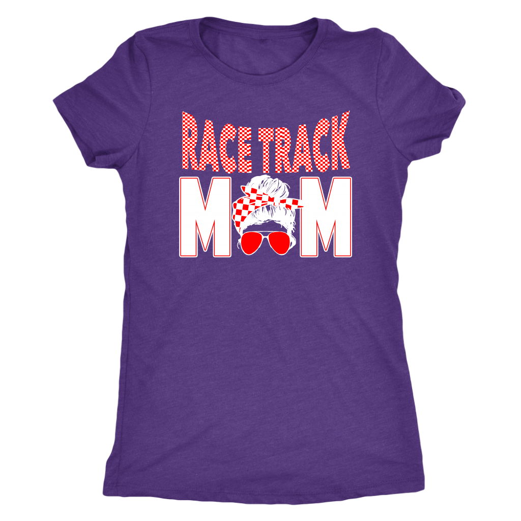 Race Track Mom T-Shirts