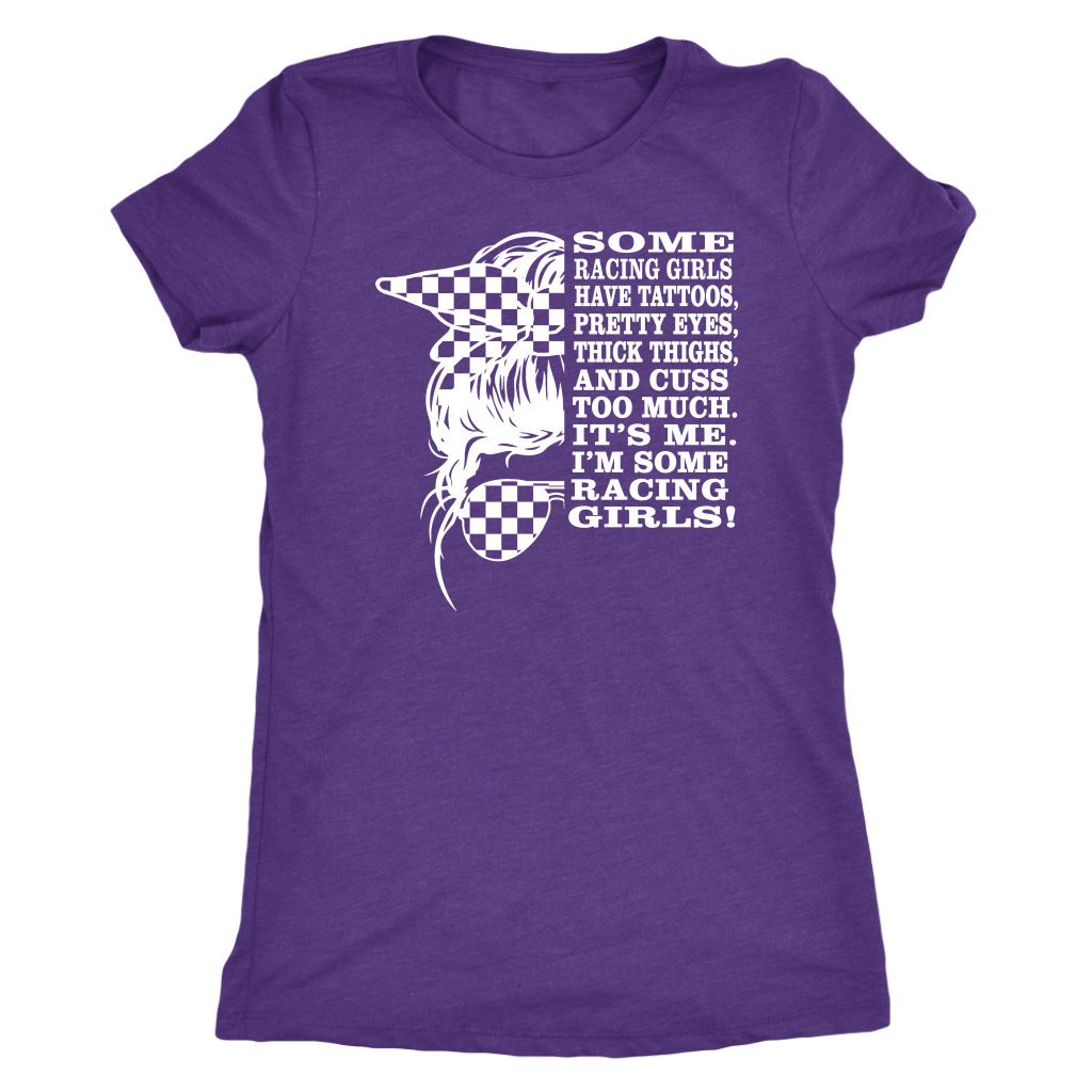 racing girl t-shirts