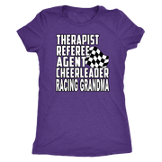 racing grandma t-shirts