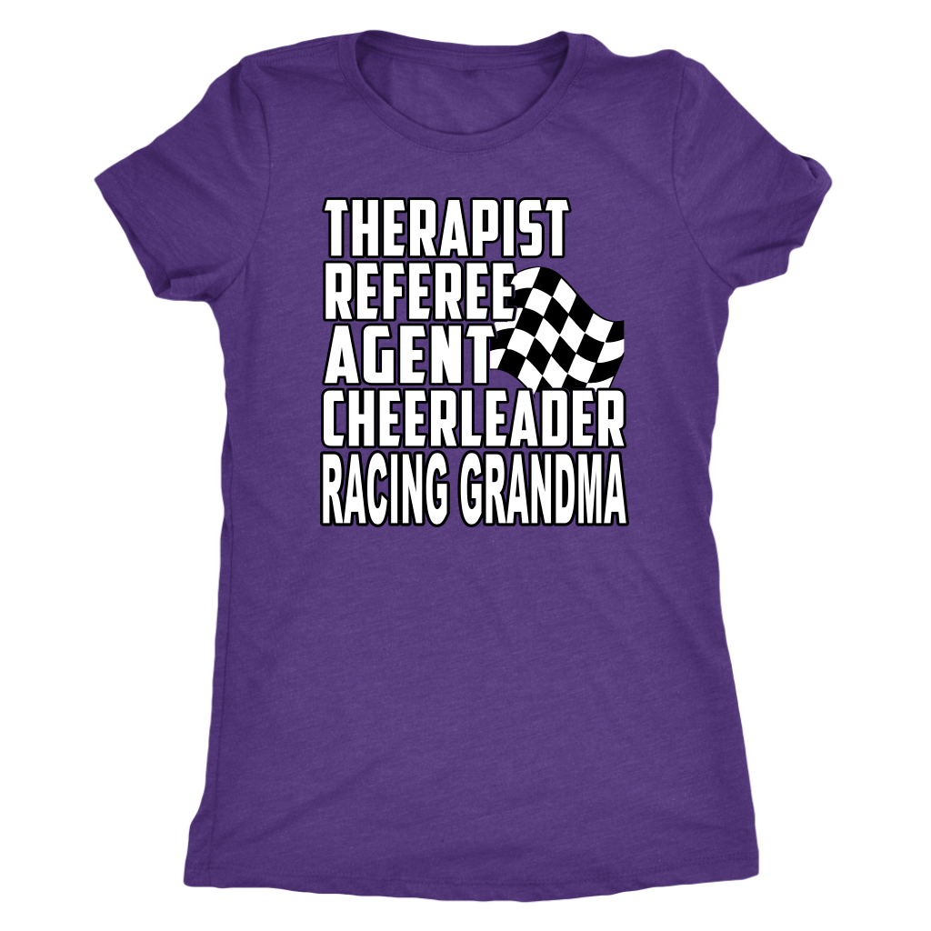 racing grandma t-shirts