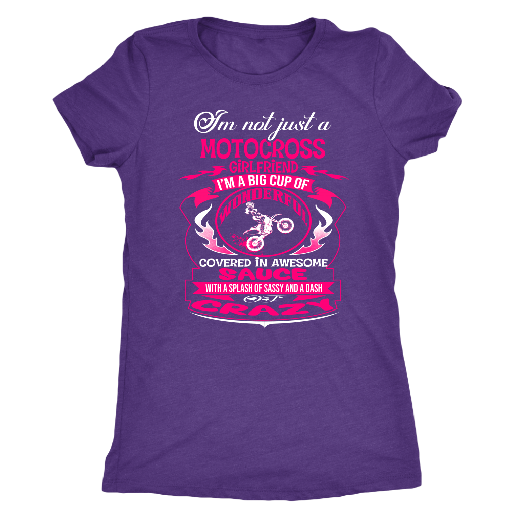 motocross girlfriend t-shirts