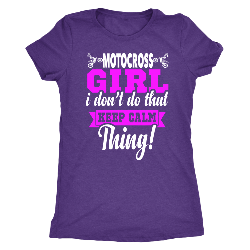 motocross girl t-shirts