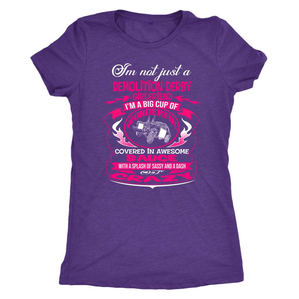 demolition derby girlfriend t-Shirts