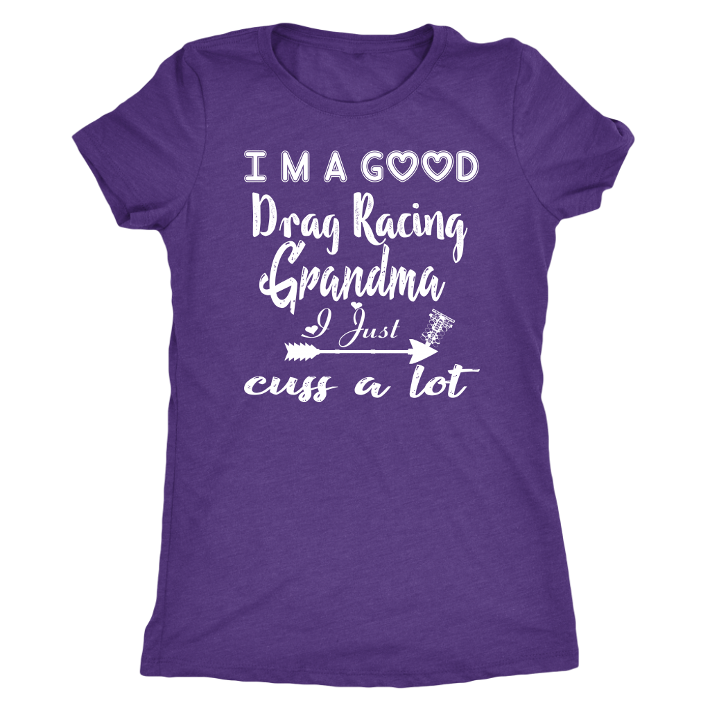 drag racing women's t-shirts