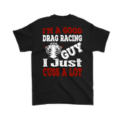 drag racing men's t-shirts