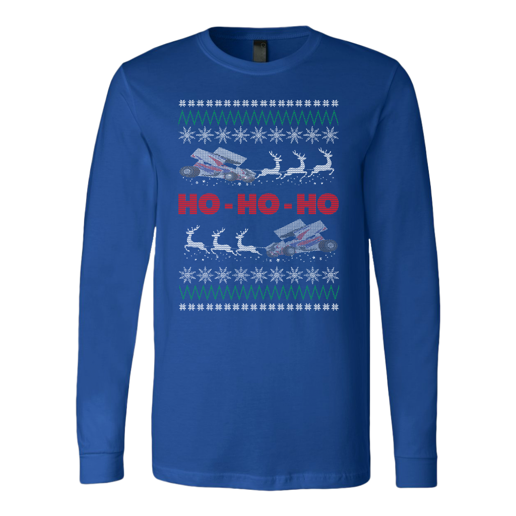 Sprint car ugly sweater