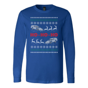 Dirt track racing modified ugly sweater