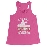 kart racing aunt t-shirts