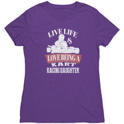 kart racing daughter t-shirts