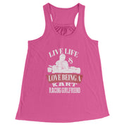kart racing girlfriend t-shirts