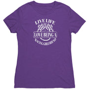 Racing girlfriend t-shirts