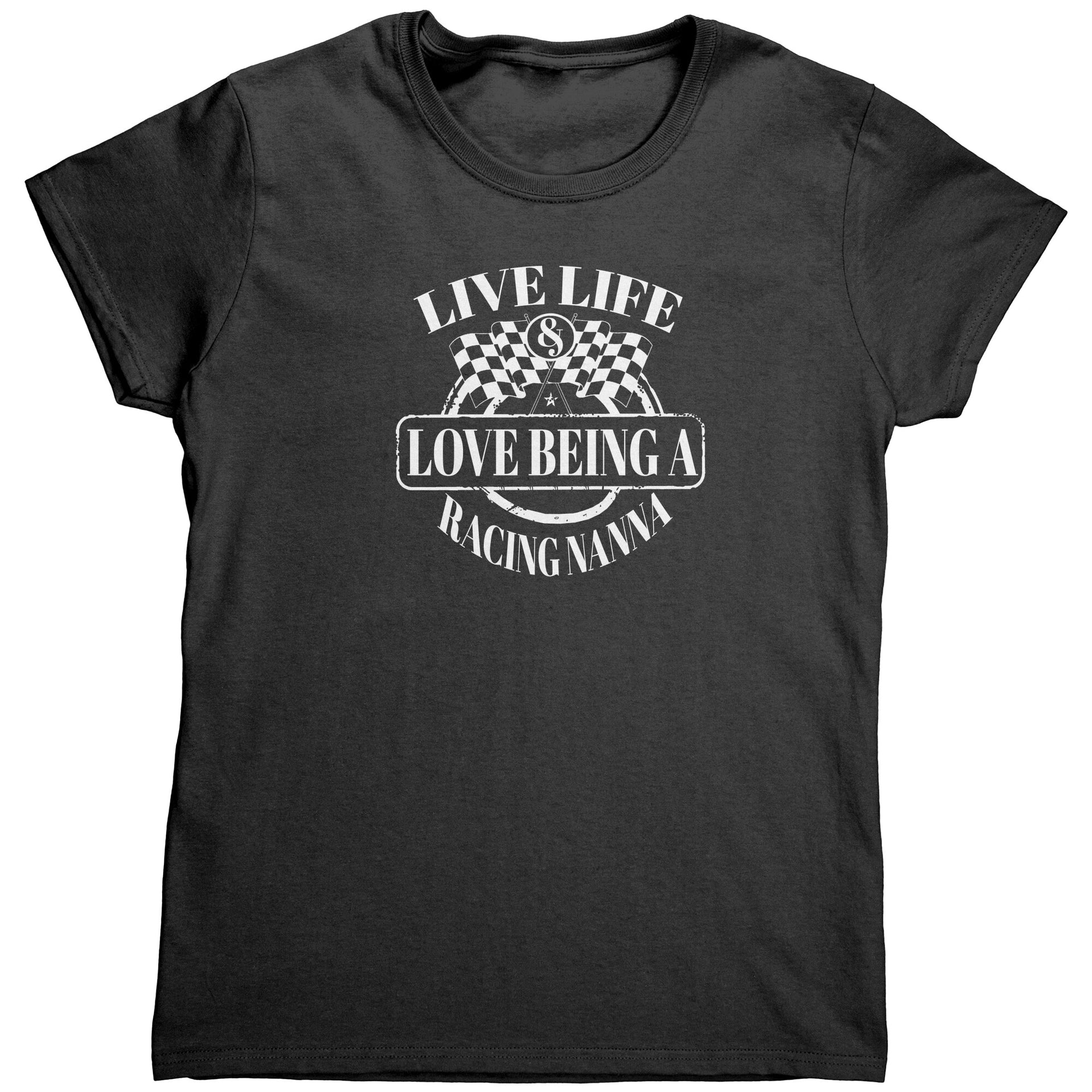 Racing grandma t-shirts