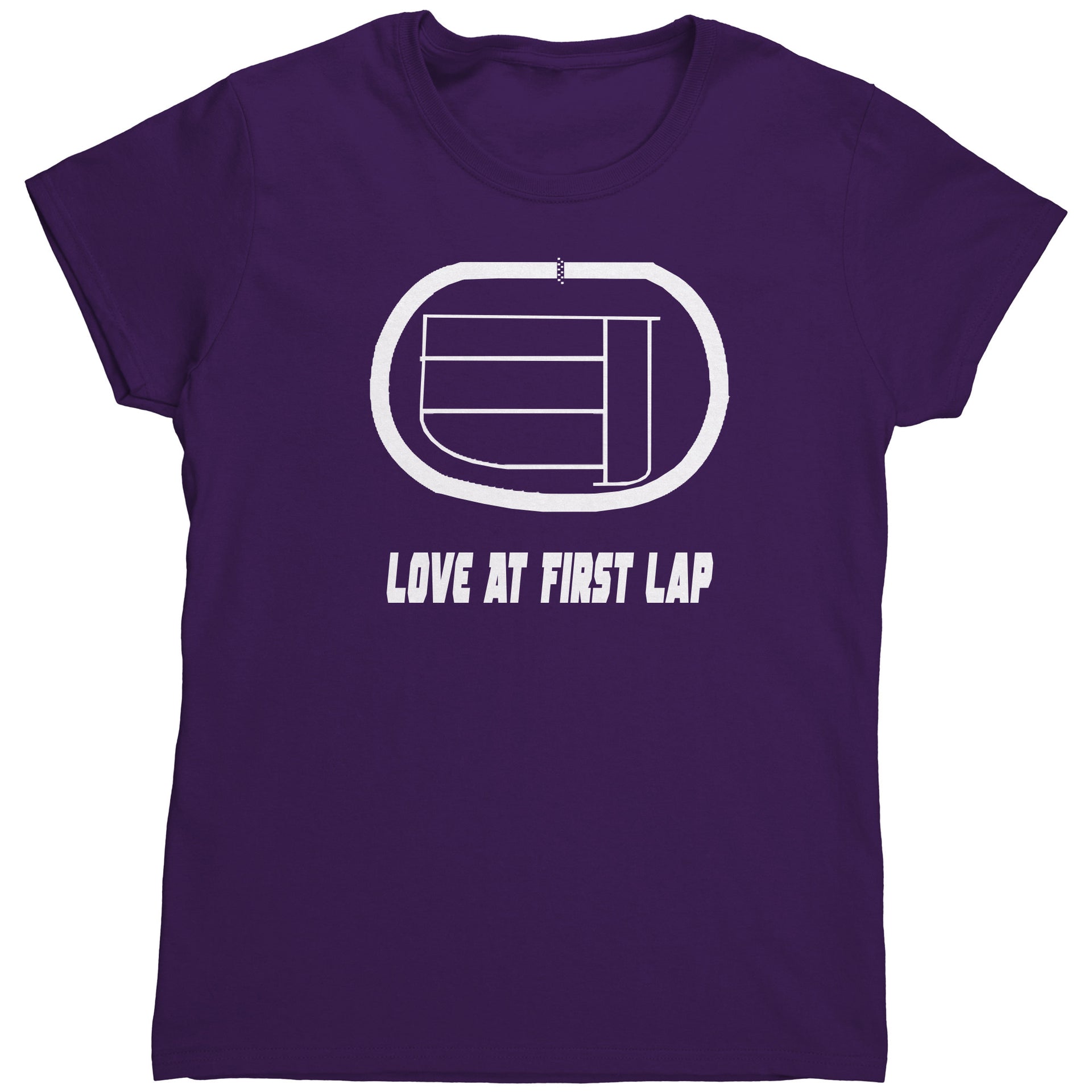 racing track map t-shirts