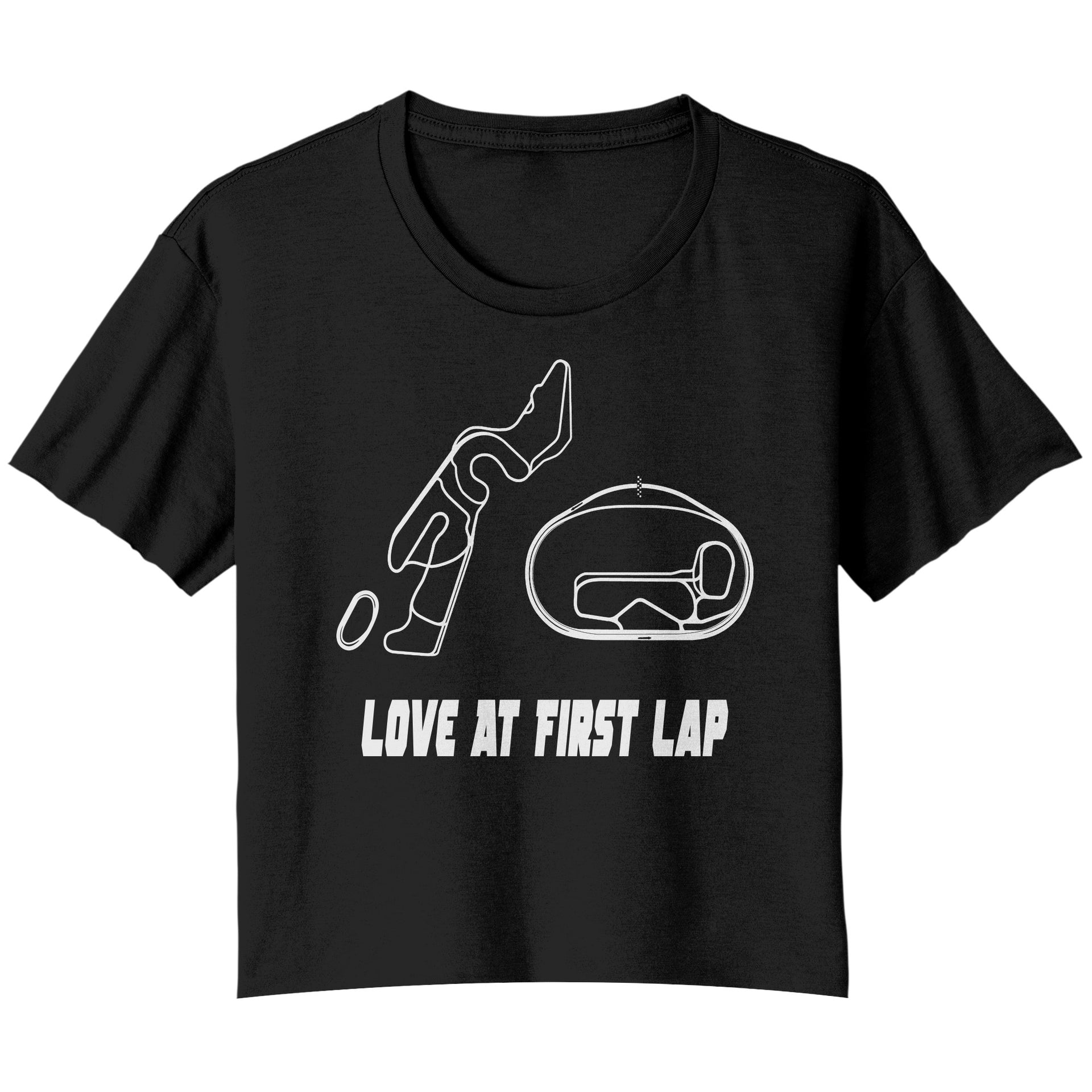 racing track map t-shirts