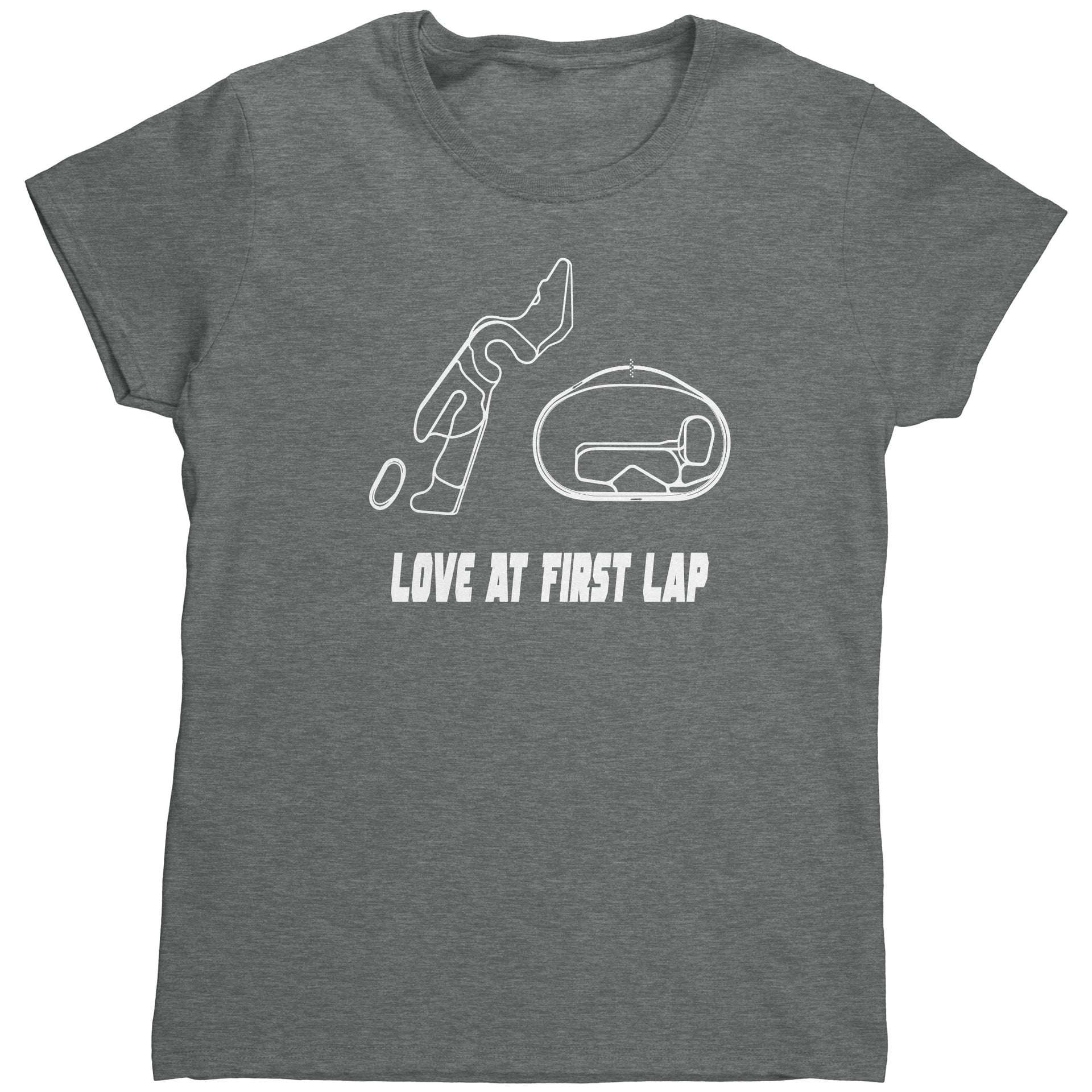 racing track map t-shirts