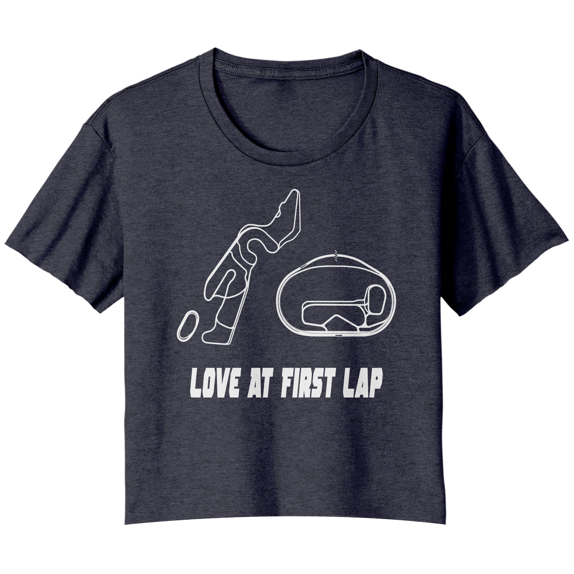racing track map t-shirts