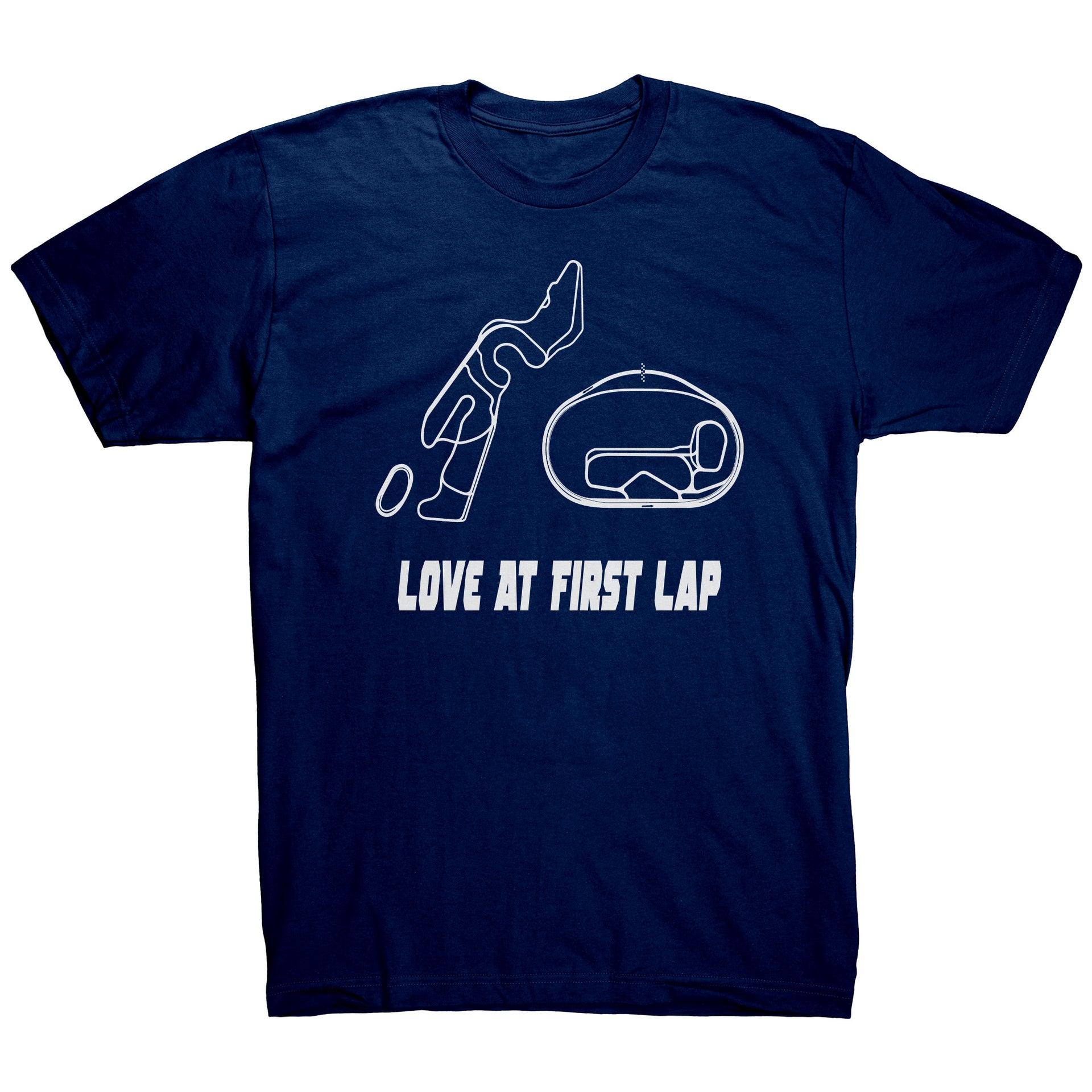 racing track map t-shirts